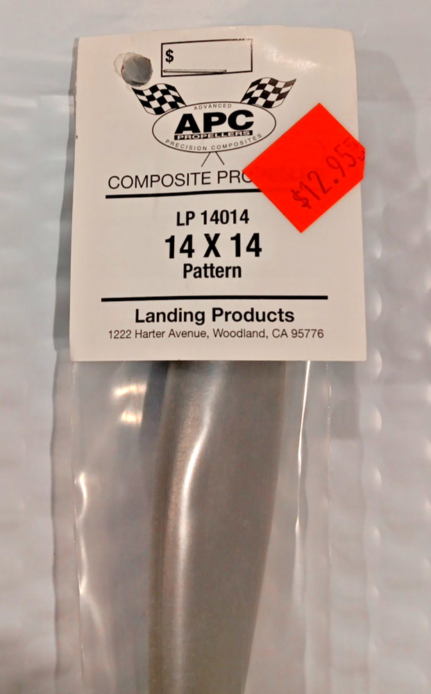 APC C-2 PROPELLER NEW! 14 x 14 W