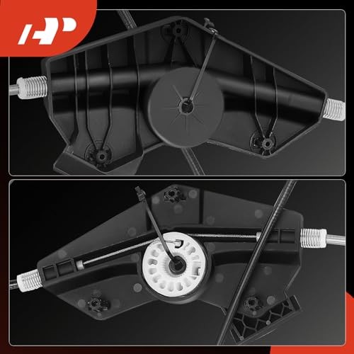 Electric Power Window Regulator Without Motor Front Passenger Side (RH)