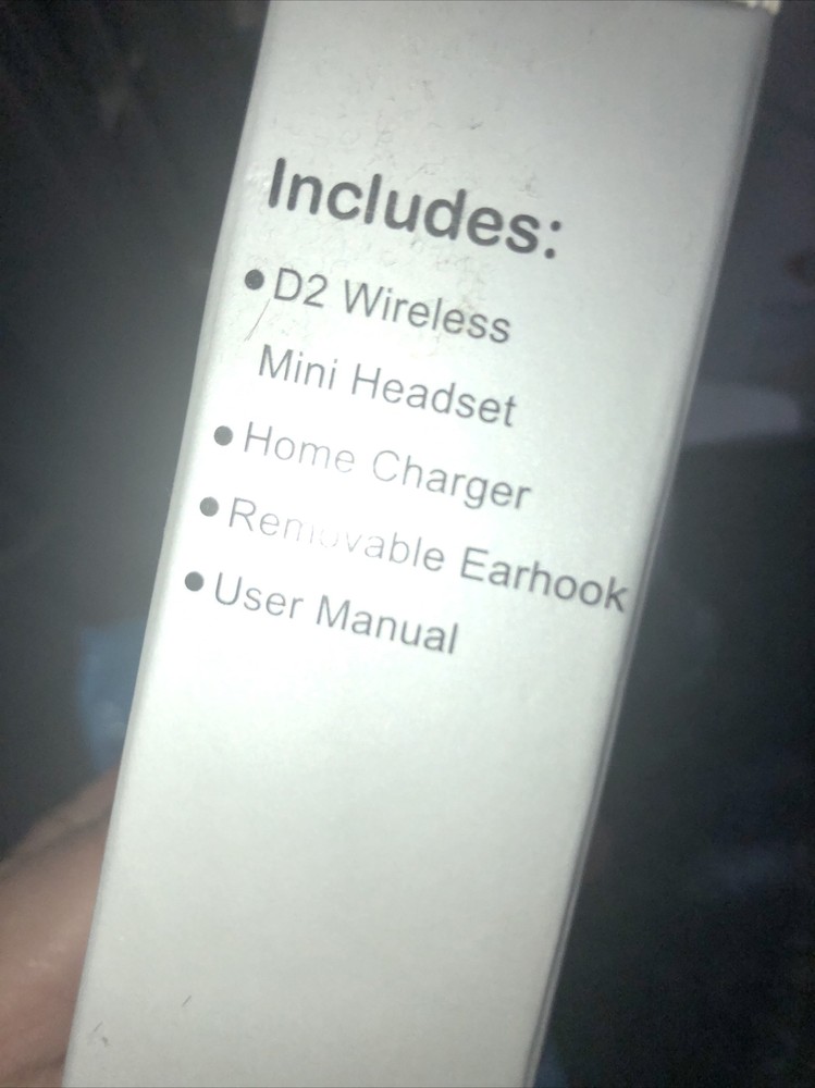 BlueAction Wireless Mini Headset New in Box