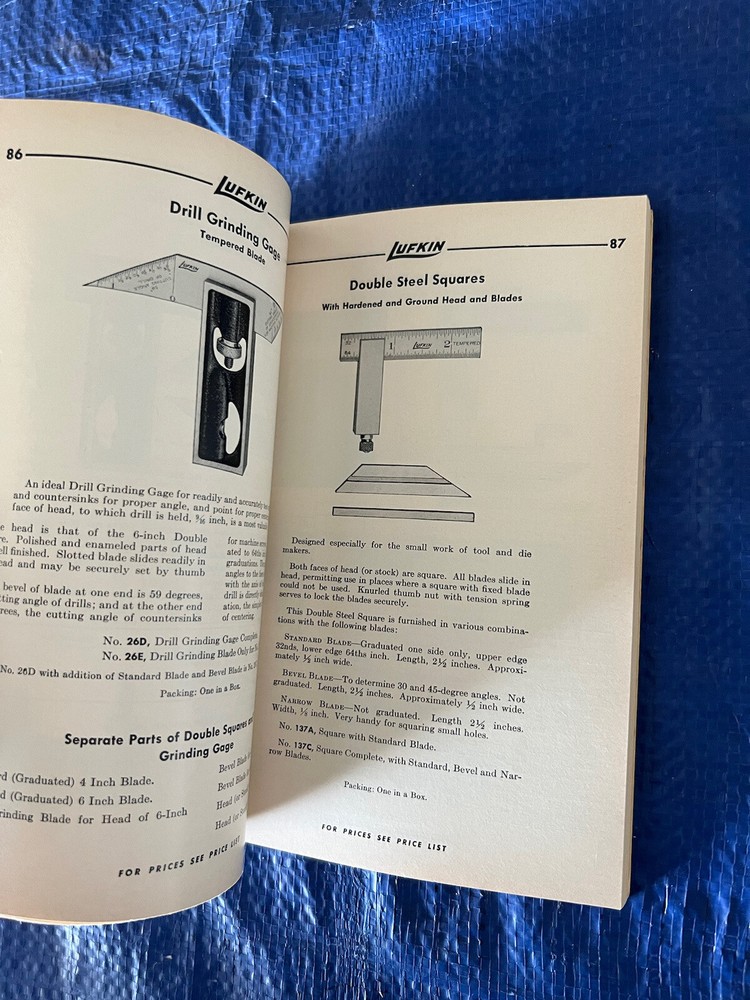 1960’s Lufkin Precision Tools Catalog No. 9