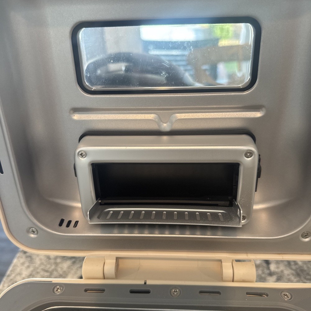 Neretva Automatic Bread Maker Ivory Gold Countertop Machine