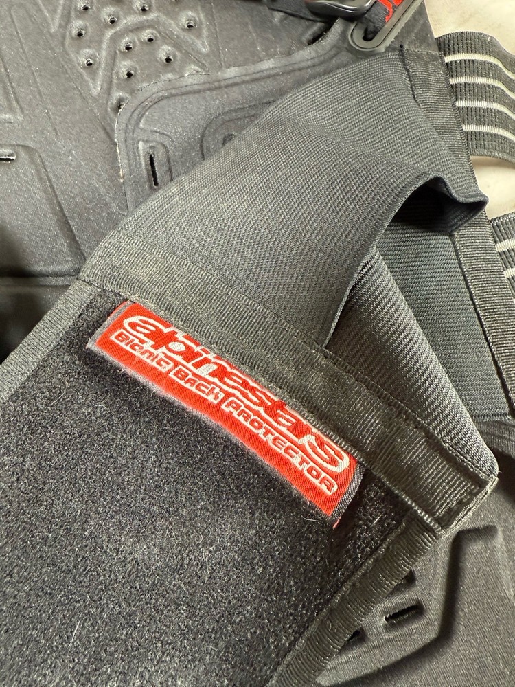 Alpinestars Bionic Back Protector Adjustable Waist Lightweight Durable Black Lg