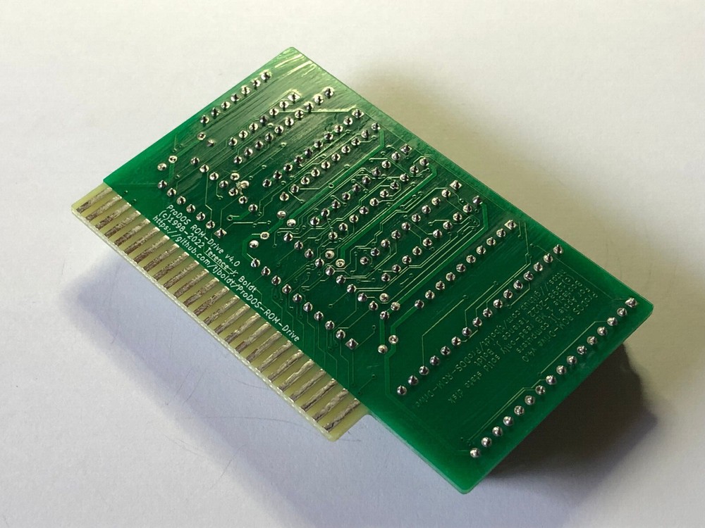 Apple IIe ProDOS Bootable 1MB ROM Drive v4.0