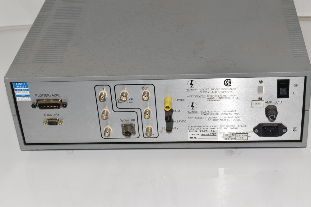 ^^ BENTLY NEVADA 77581-02 DIGITAL VECTOR FILTER 3 DATA ACQUISITION (QVR67)