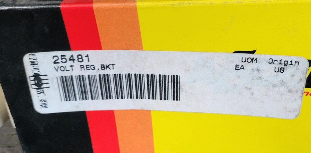 Accel 151100 Voltage Regulator Mounting Bracket 25481 Harley Davidson