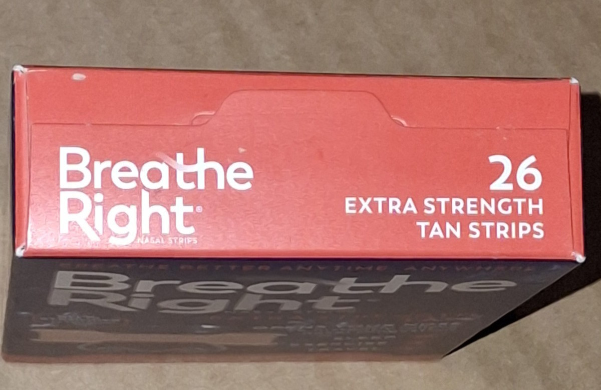 260 BREATHE RIGHT NASAL STRIPS EXTRA STRENGTH TAN (10 x 26 CT Boxes) EXP 2028