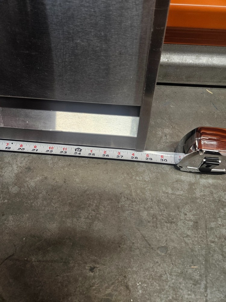 Continental Refrigeration Top Front Grill Panel w/ Thermometer & Anti-Condensate