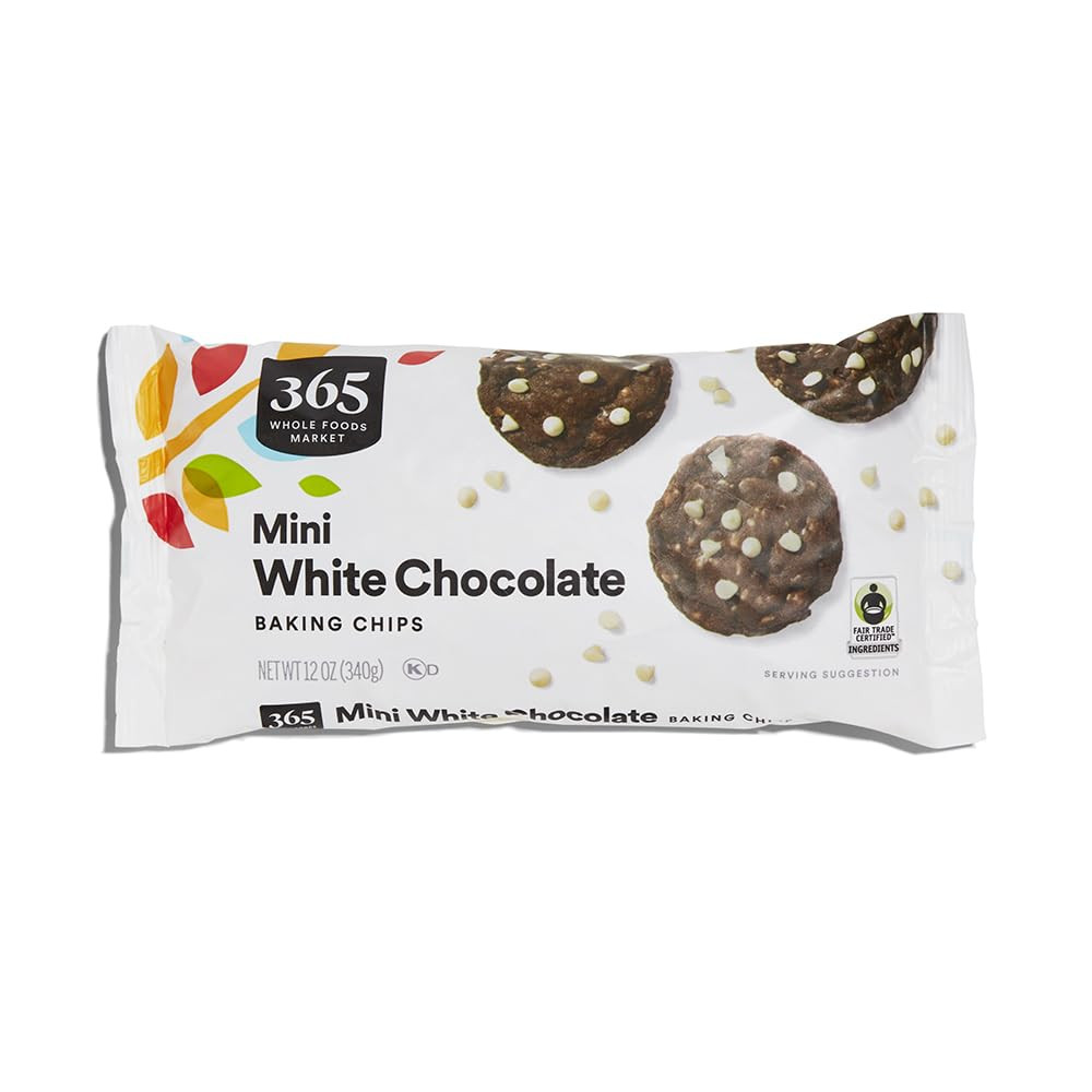 , Mini White Chocolate Baking Chips, 12 Ounce