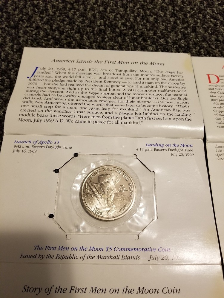 Space Shuttle Conmemorative Coin