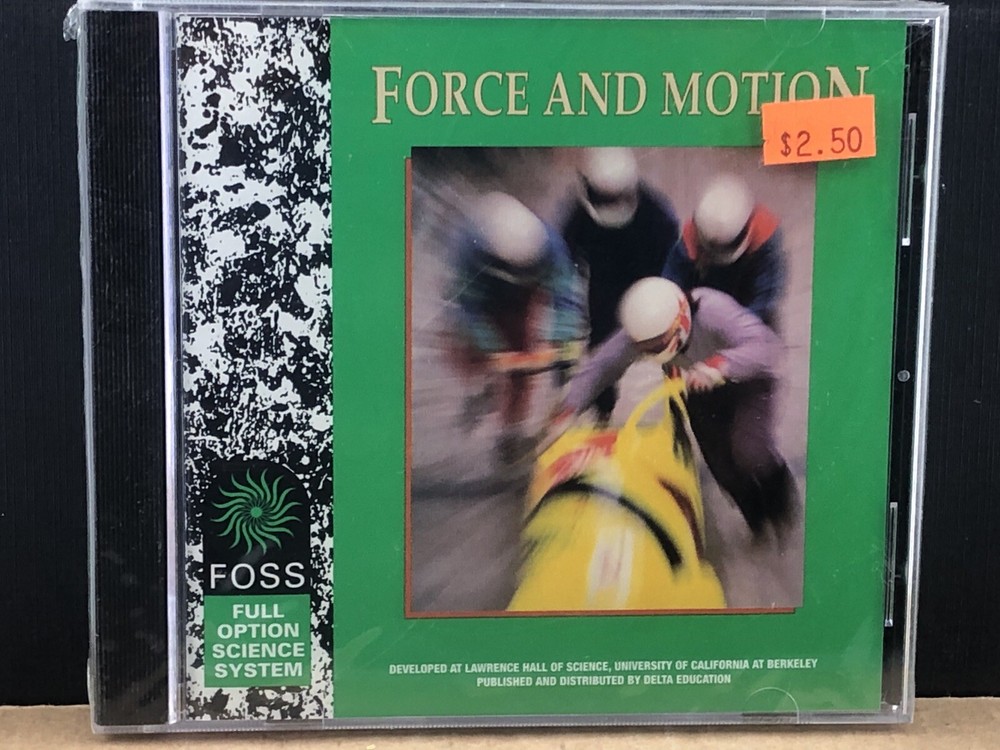Force And Motion Delta Education, Windows/Mac CD, MULTIPLE CD'S SHIP FREE,