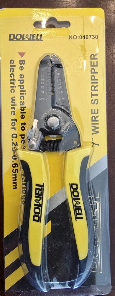 DOWELL 10-22 AWG Wire StripperWire Crimper And Multi-Function Hand Tool