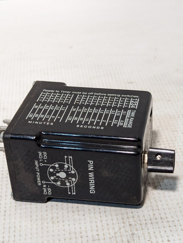 Macromatic SS-60526 Time Ranger Programmable Time Delay Relay, 12 vac\vdc