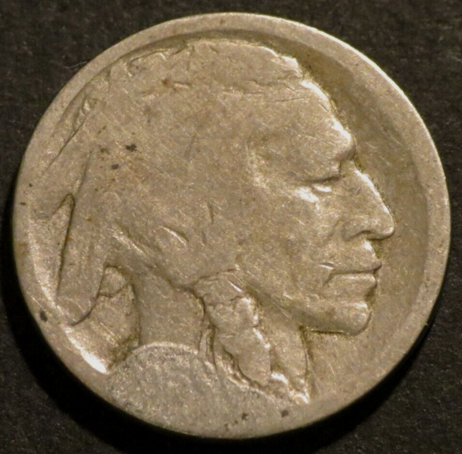 1913 D Type 1 T1 Buffalo Nickel Semi-Key Date Restored Five Cent 5c Coin C515