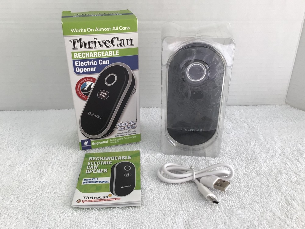 ThriveCan Rechargeable Electric Can Opener READ