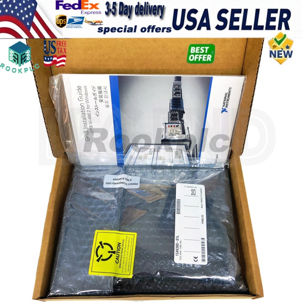 NEW National Instruments GPIBUSBHS+ GPIB-USB-HS+ Instrument Control Device