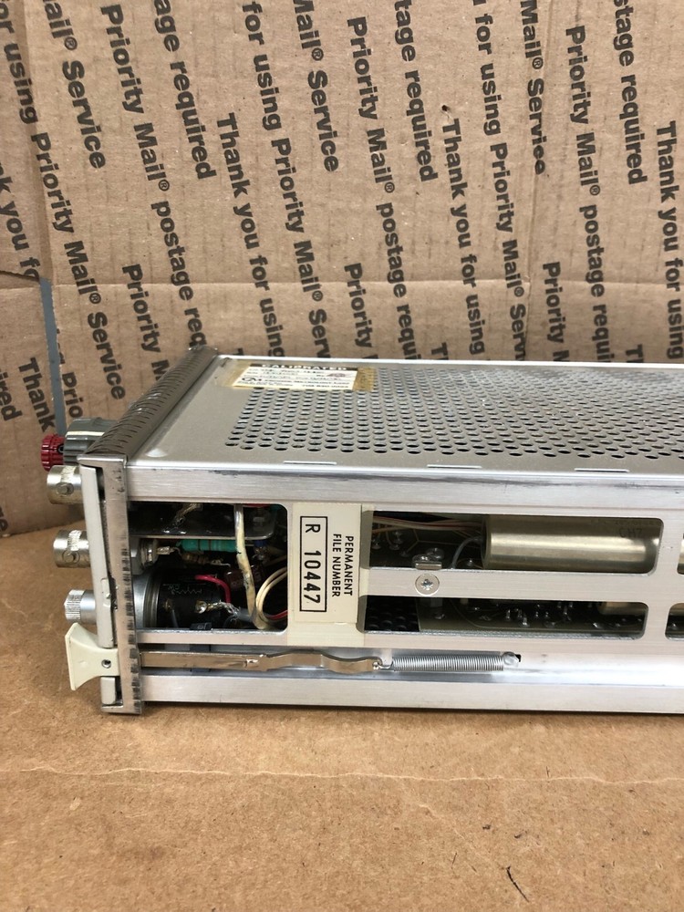 PARTS! TEKTRONIX model 7B53A Dual Time Base Main Triggering Amplifier Module