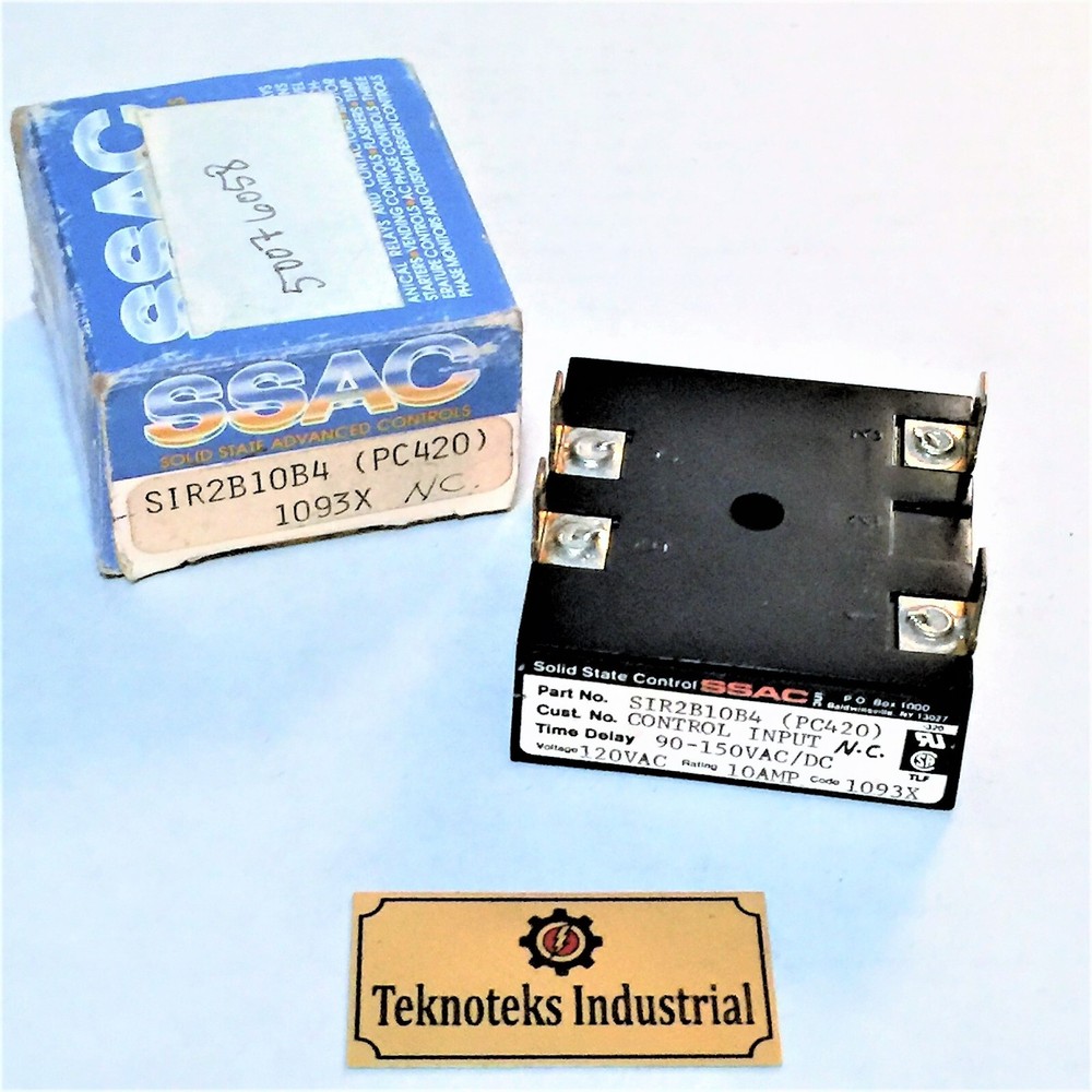 SSAC SIR2B10B4 SOLID STATE RELAY