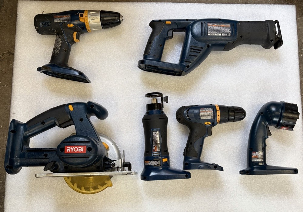 Ryobi 5-Tool Cordless Set 18V Combo Blue