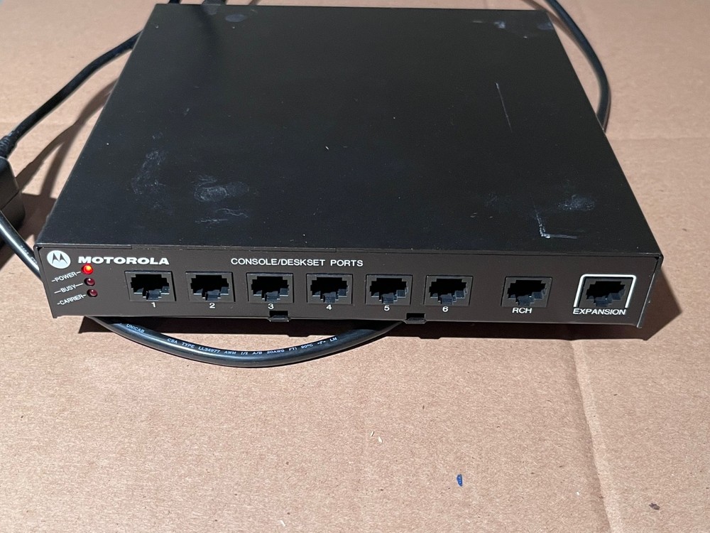 Motorola L3208A Digital Junction Box Controller GlobTek AC Adapter Cable