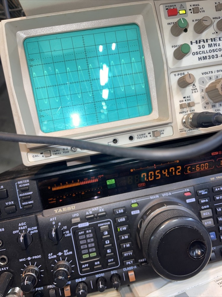 Globe Scout Deluxe Transmitter Rough Shape Works Not Pretty But Rare Switch Burn