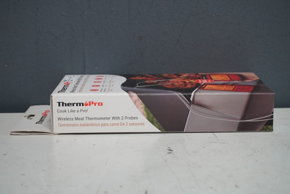 THERM PRO Wireless Meat Thermometer with Long Wireless Range & 2 Probes