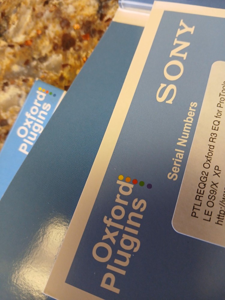 Sonnox Sony Oxford Plugin. Read Description