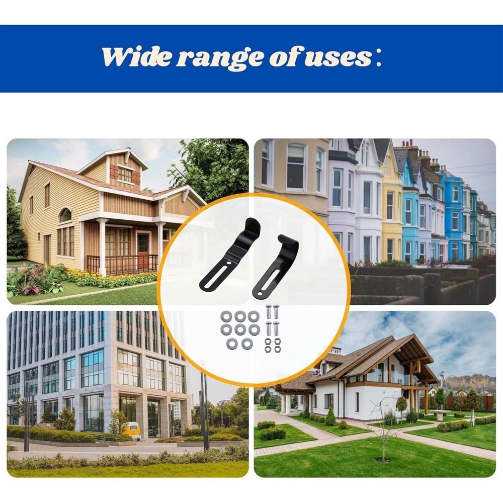Mailbox Handle Replacement Latch Repair Kit with Mounting Screws, Nuts, Tool