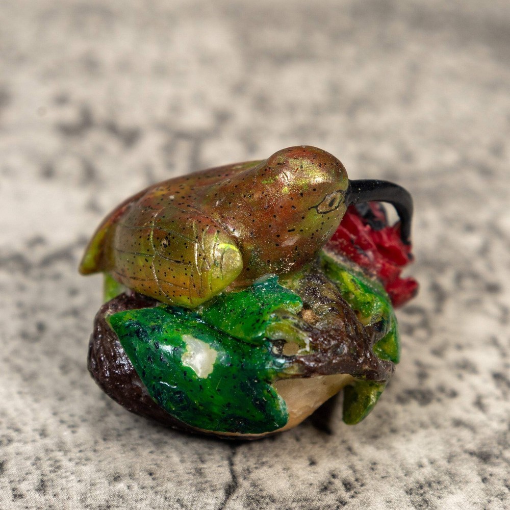 Hummingbird Tagua Carving