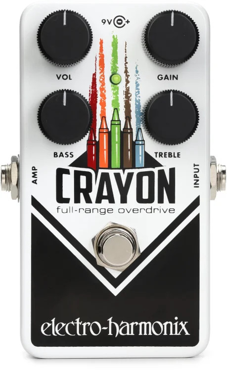 Electro-Harmonix Crayon 69 Full-range Overdrive Pedal