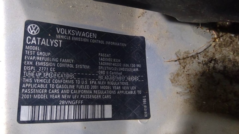 Trunk Latch Fits 01 Passat 3763862