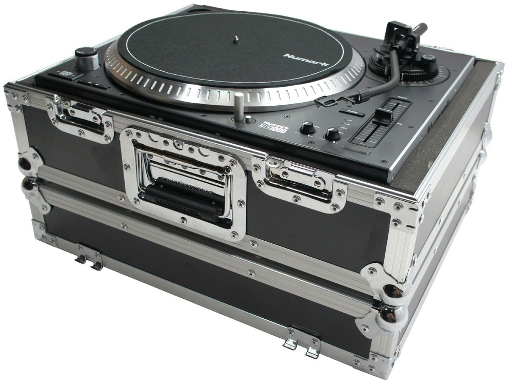 Harmony HC1200E Flight Foam Lined DJ Turntable Custom Case fits Stanton T92