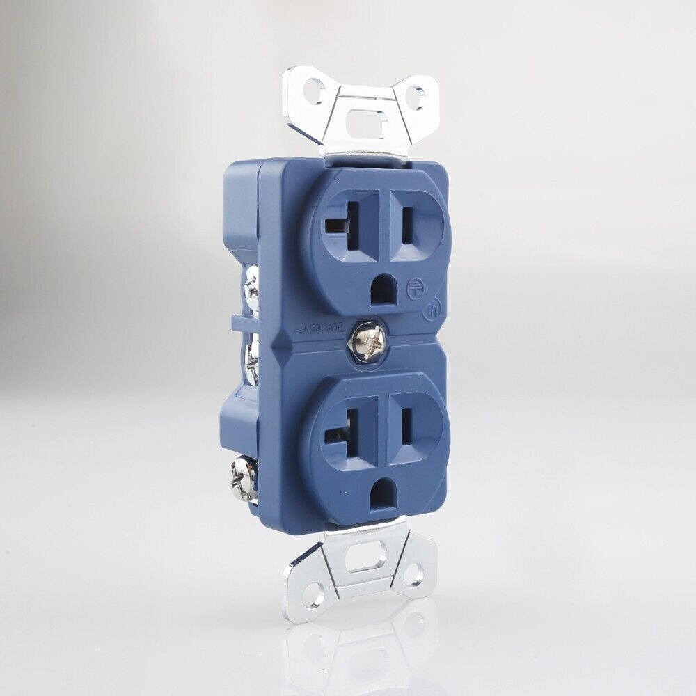 4-Layer Plated Pure Copper US Power Receptacles Wall Duplex Socket Outlet