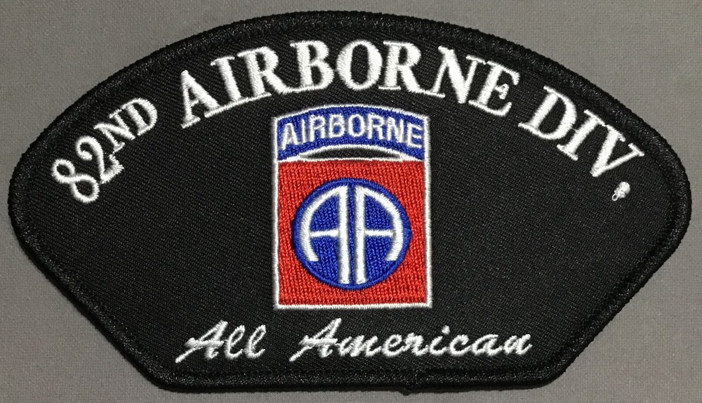 Army 82nd Airborne All American hat patch