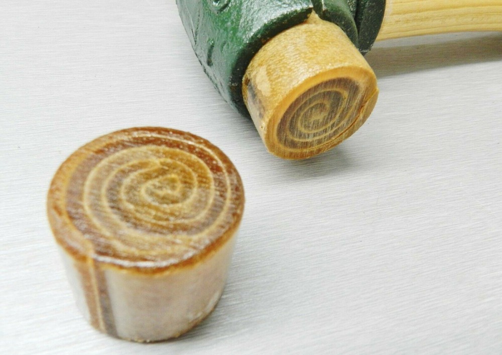 Split Head Hammer Rawhide Mallet Face Replacement Set 1-1/4" # 21001 Garland 2pc