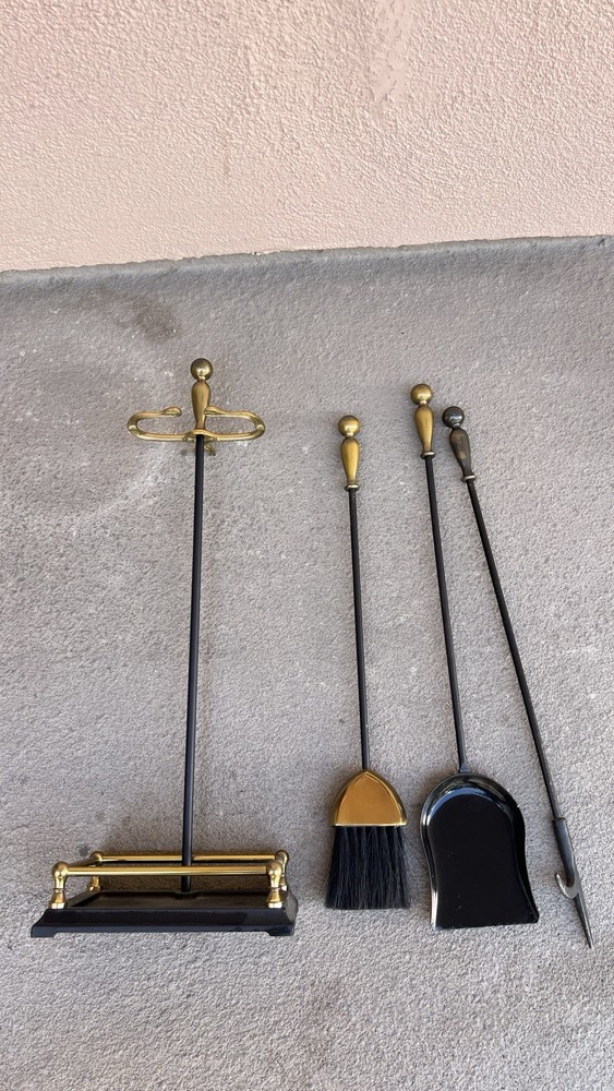 Pilgrim Matte Black Brass Ball Tool Set