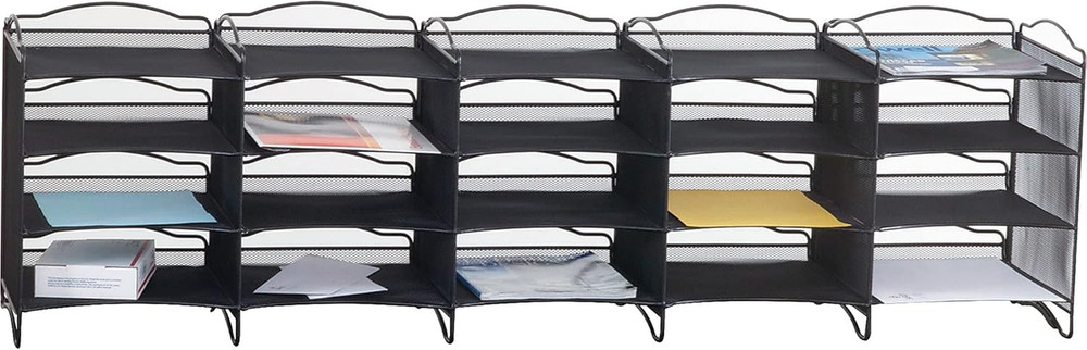 Literature Organizer Desktop Shelf (7770BL)