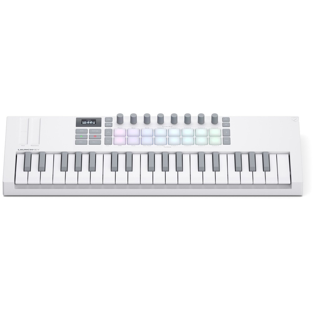 Novation Launchkey Mini 37 MK4 - Limited Edition White