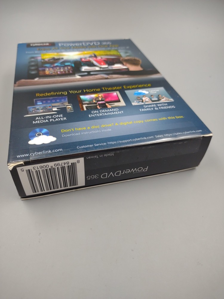 CyberLink PowerDVD 365 1-Year Subscription (1 PC)