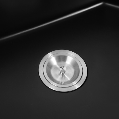 Undermount Flushmount Corner Kitchen Sink Irregular Kitchen Sink w/ Strainer