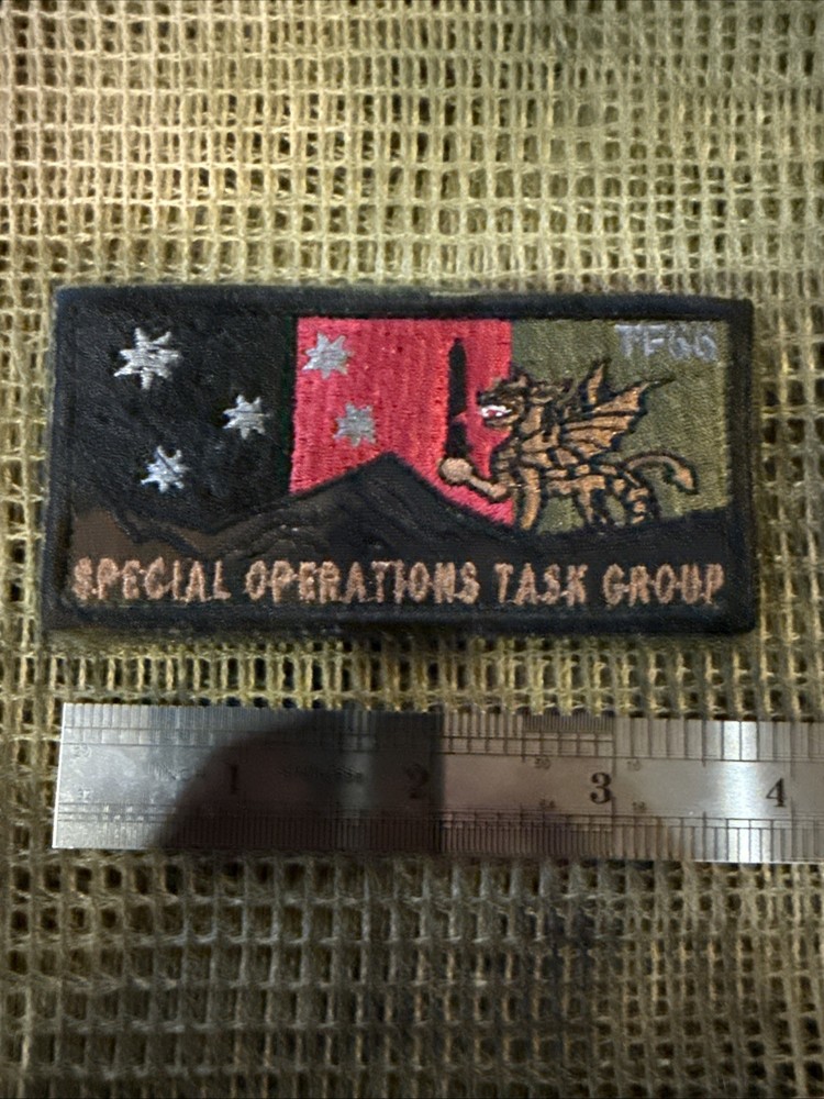 US SOF French Foreign Legion Task Force 66 Pocket Patch SOTG Afgan War