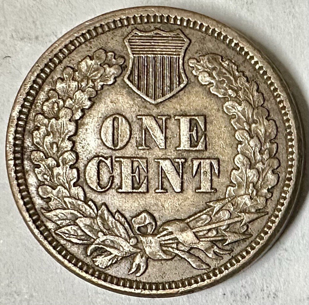 1863 INDIAN HEAD CENT COPPER NICKEL