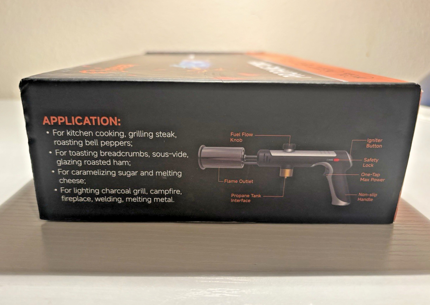 Saker MT-920 Propane Torch Trigger Start Cooking Grill Torch New Open Box