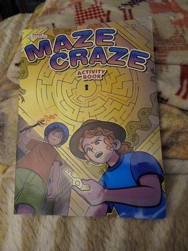 MAZE CRAZE Activity KIDS' Book