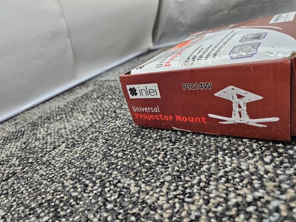 XINLEI PR14W Low Profile Universal Projector Ceiling Mount Multi-Adjustment