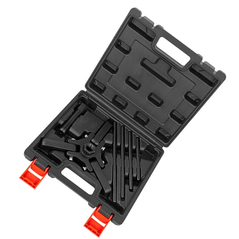 Harmonic Balancer Puller with Adjustable 3-Jaw Puller Kit, Forcing Screw Fits