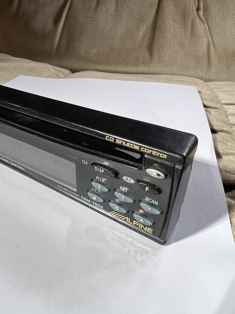 ALPINE CDM-7854 FACEPLATE ONLY