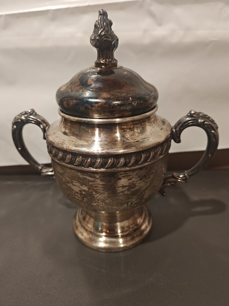 Silver Over Copper Creamer