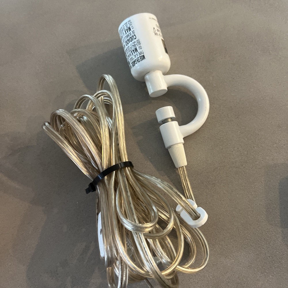 TWO DIY Pendant Hanging Ceiling Lamp Lantern Universal Conversion Kit