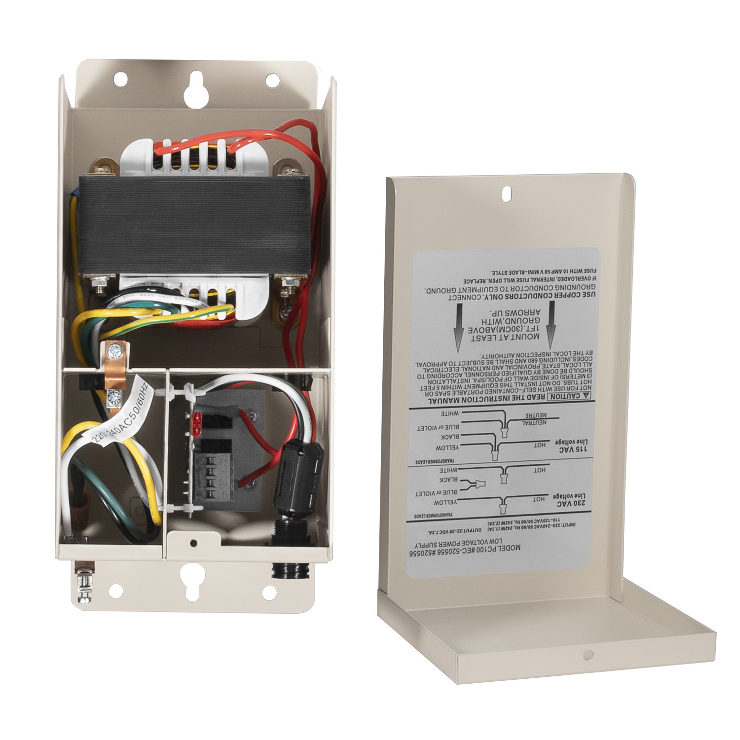 520556 IntelliChlor SCG Power Center For Pentair Salt Chlorine Generator System