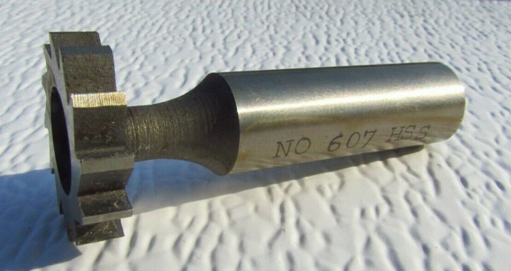 3/16" FACE WIDTH X 7/8" DIAMETER  KEY SEAT CUTTER--#607